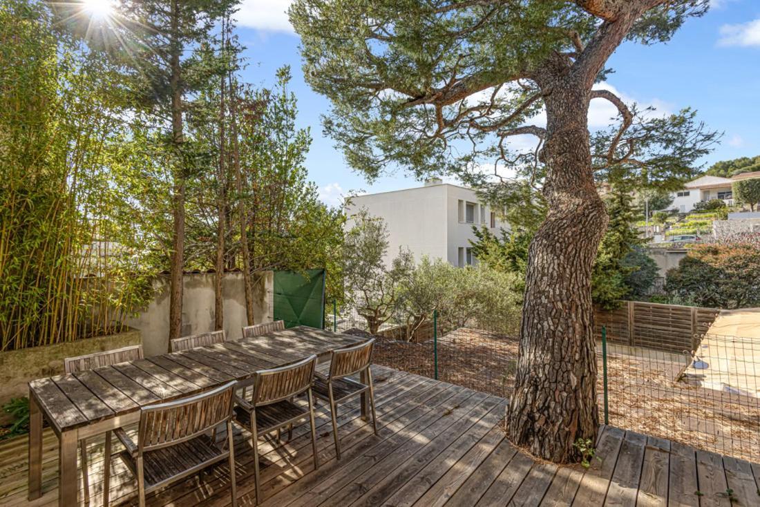 Cassis, Superbe Appartement Avec Terrasse Exterior foto